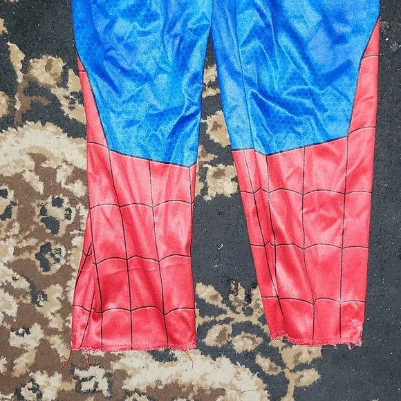 LIKE NEW! Marvel Spiderman Red & Blue Kids Superhero Costume; Size:8 - Picture 3 of 16